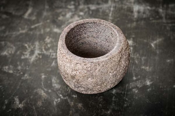 River stone small bowl