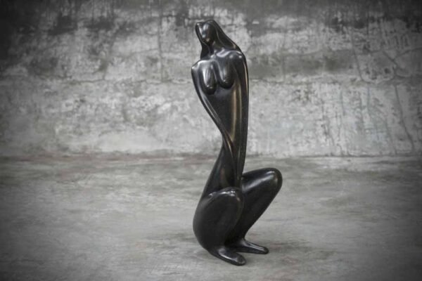 Abstract woman statue