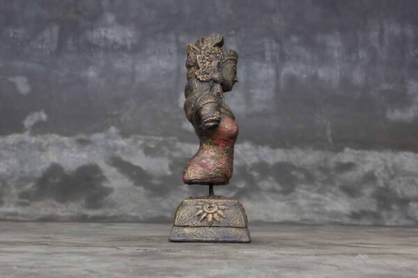 Hindu Goddess dewi sri on stand