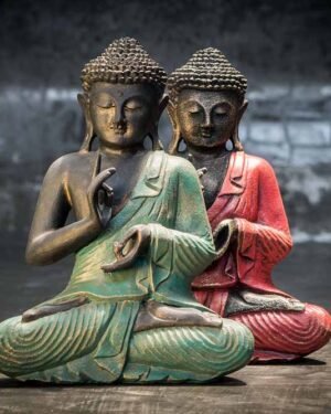 sitting buddha hand gesture