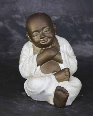 Sleeping chubby Buddha