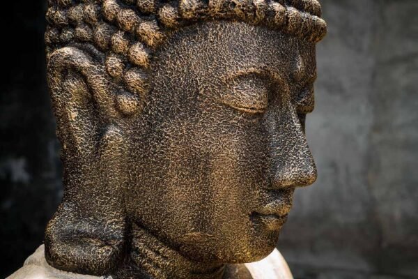 Giant Buddha face details
