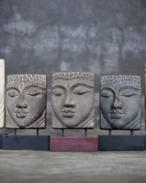 Head Buddha Table Relief
