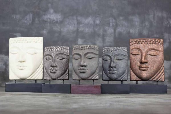 Buddha Face Table Relief