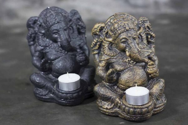 Ganesha candle holder