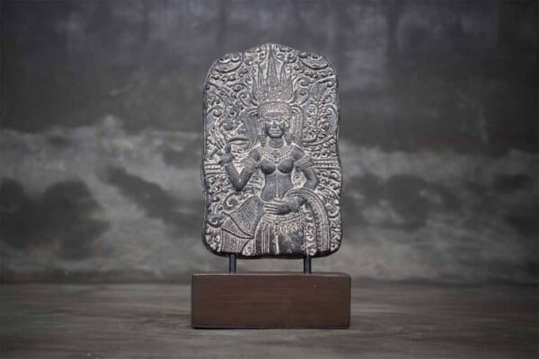 Hindu Godness dewi sri table releif